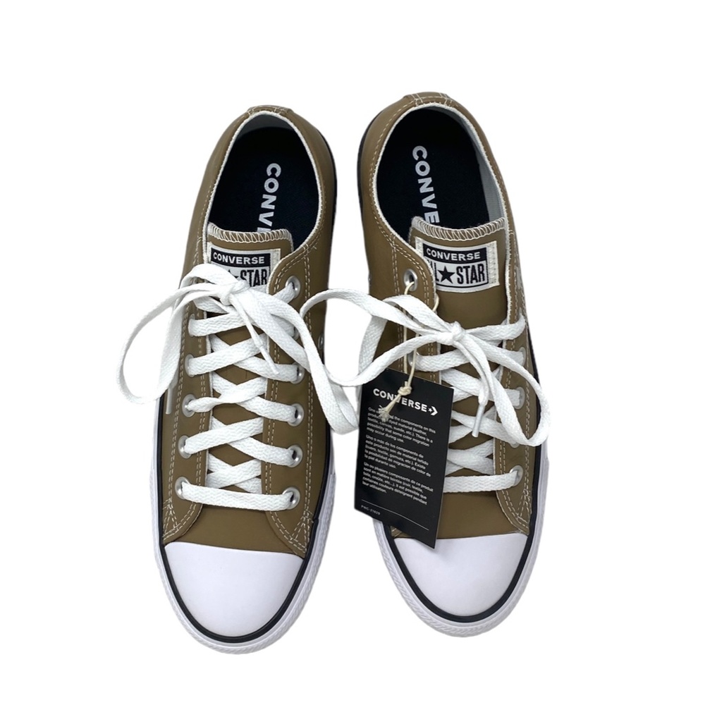 Converse Chuck Taylor OX Sand Dune Leather Casual Shoe Low Top Men Size A09926C - Picture 6 of 9